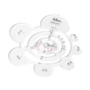 Modello acrilico circolare multiuso