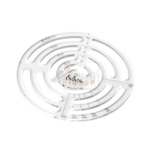 Modello acrilico circolare multiuso