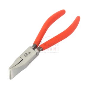 Pinza a becco d'anatra con ganasce lisce