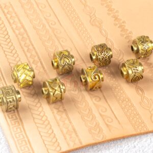 Ruote per goffratura a mano in ottone